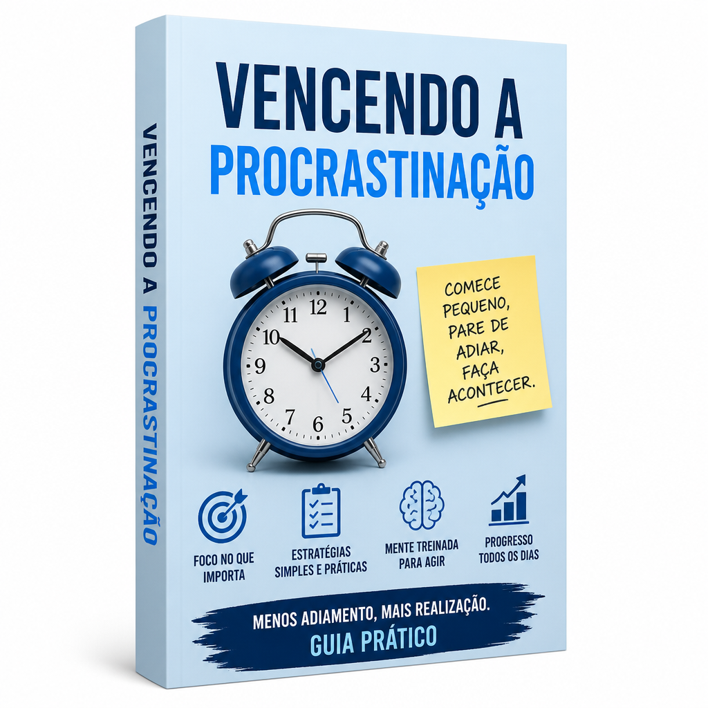 Capa de Vencendo a Procrastinação